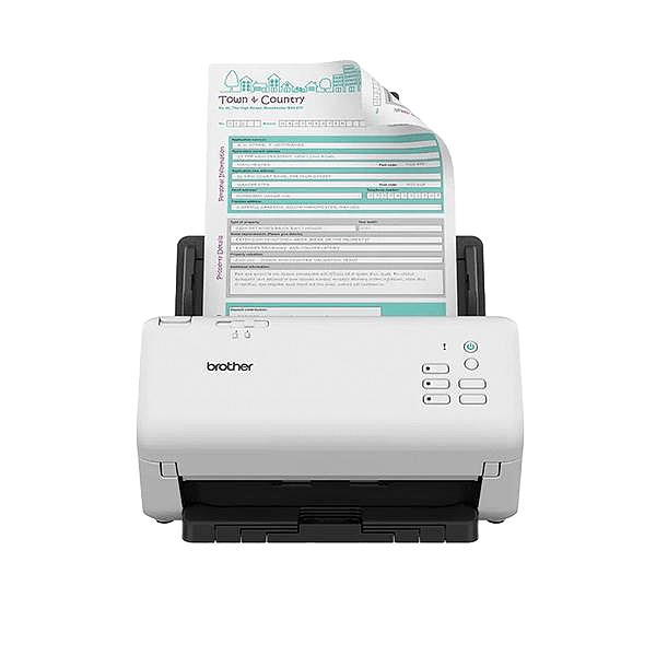 Brother ADS4300N con Alimentador de Documentos ADF Doble cara  Escáner
