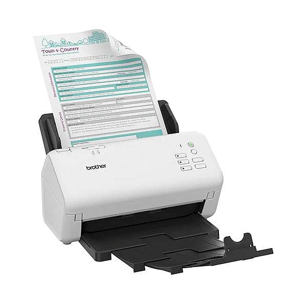 Brother ADS4300N con Alimentador de Documentos ADF Doble cara  Escáner