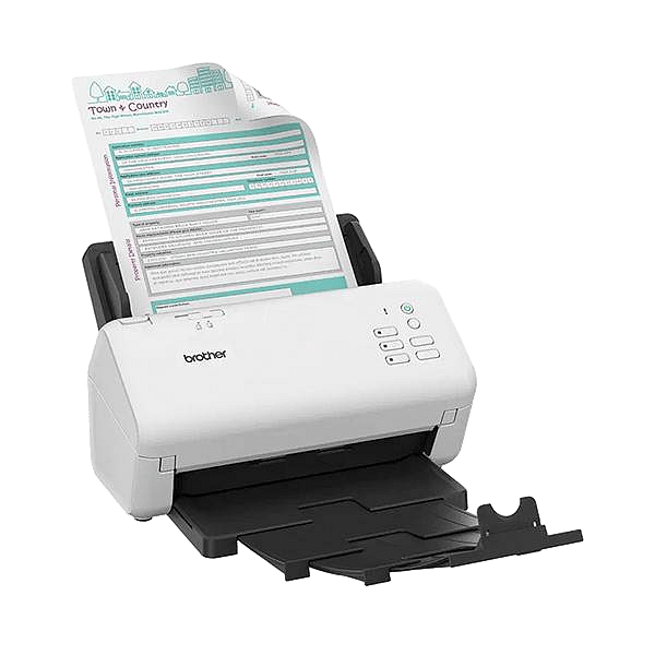 Brother ADS4300N con Alimentador de Documentos ADF Doble cara  Escáner