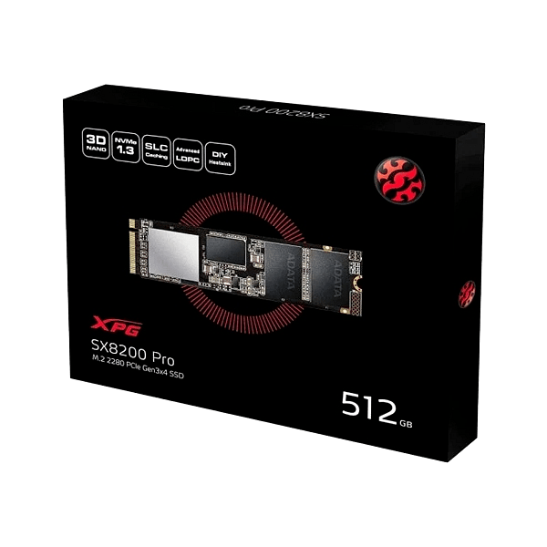 XPG SX8200 Pro 512GB M2 PCIe 30 NVMe  Disco SSD