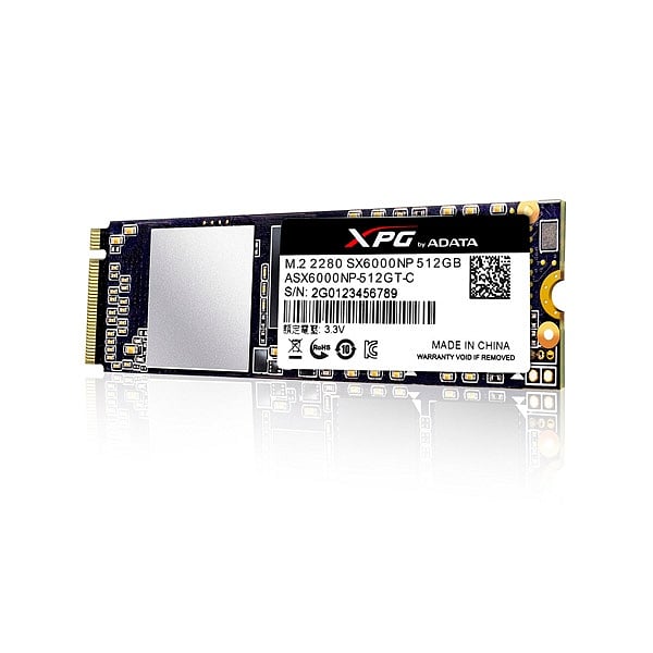 ADATA XPG SX6000 512GB M2 PCIe NVMe   Disco Duro SSD