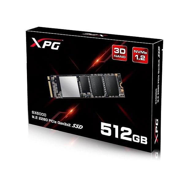 ADATA XPG SX6000 512GB M2 PCIe NVMe   Disco Duro SSD