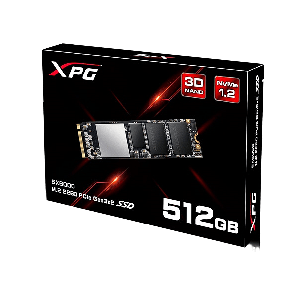 ADATA XPG SX6000 512GB M2 PCIe NVMe   Disco Duro SSD