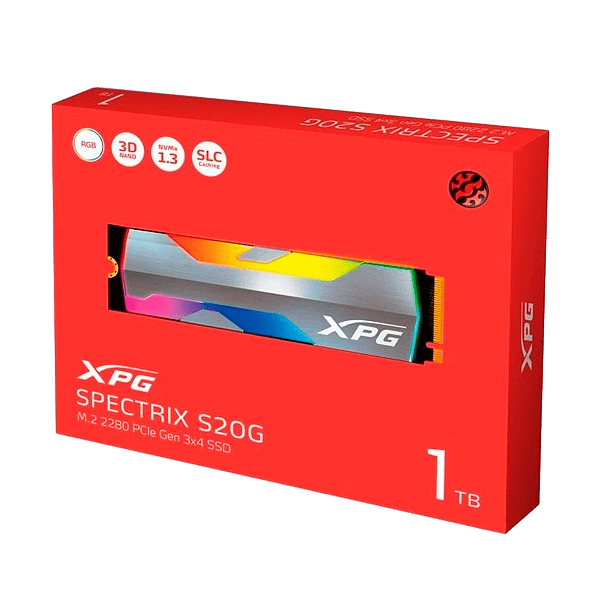 ADATA XPG Spectrix S20G 1TB M2 PCIe 30 NVMe  Disco SSD