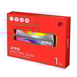 ADATA XPG Spectrix S20G 1TB M2 PCIe 30 NVMe  Disco SSD