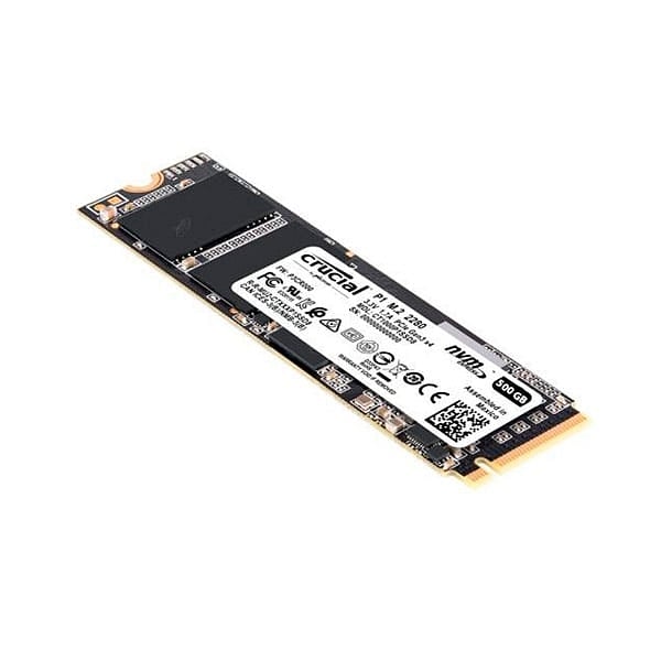 Crucial P1 500GB 3D NAND NVMe PCIe M2  Disco Duro SSD