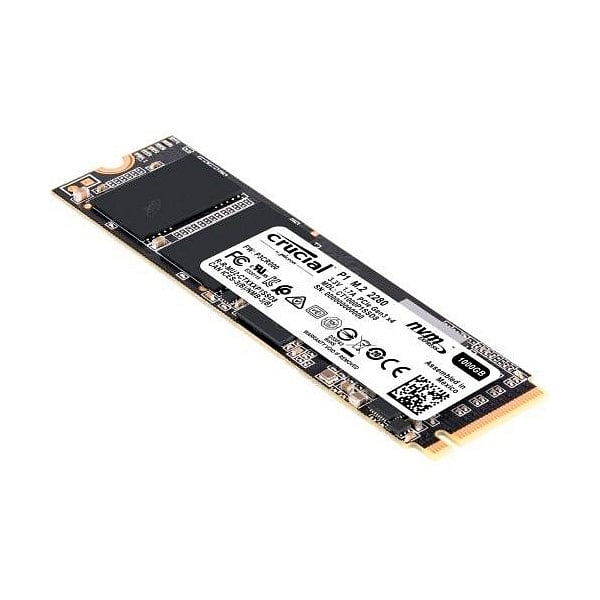 Crucial P1 1TB 3D NAND NVMe PCIe M2  Disco Duro SSD