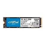 Crucial P2 250GB 3D NAND NVMe PCIe M2  SSD