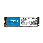 Crucial P2 500GB 3D NAND NVMe PCIe M2  SSD