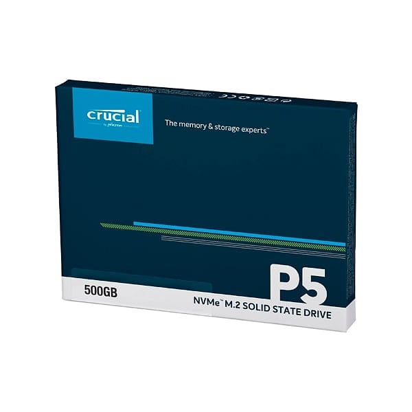 Crucial P5 500GB 3D NAND NVMe PCIe M2  SSD