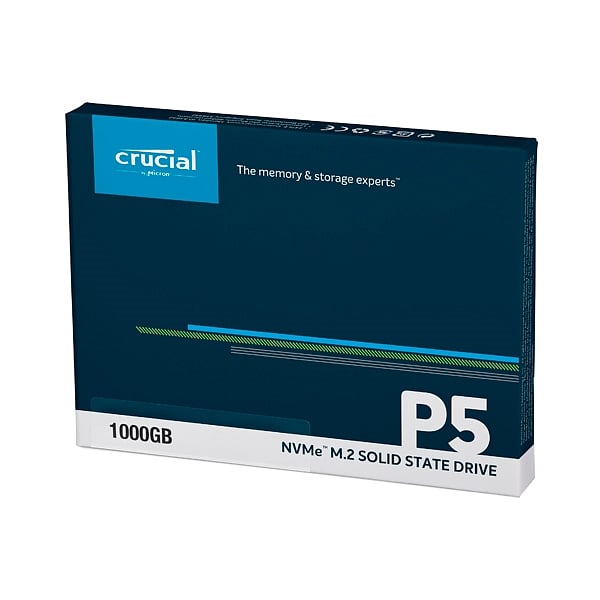 Crucial P5 1TB 3D NAND NVMe PCIe M2  SSD