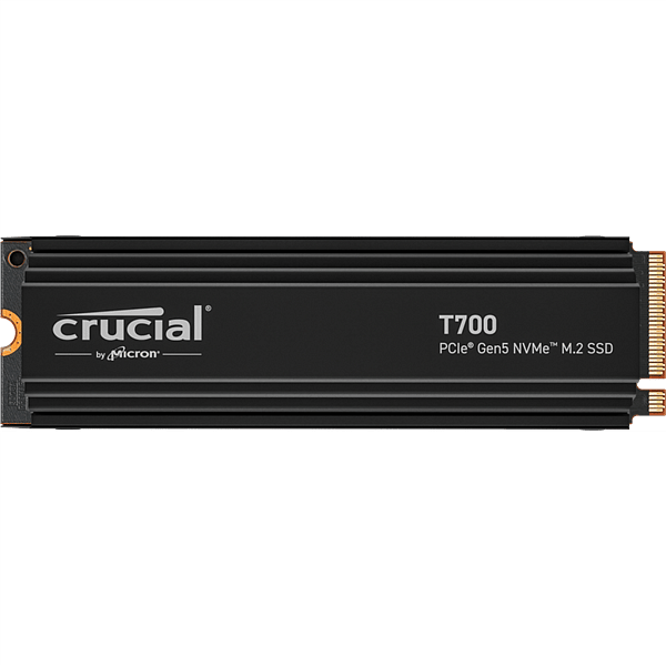 Crucial T700 M2 2TB NVMe Gen5 PCIe 50 con disipador  Disco duro SSD
