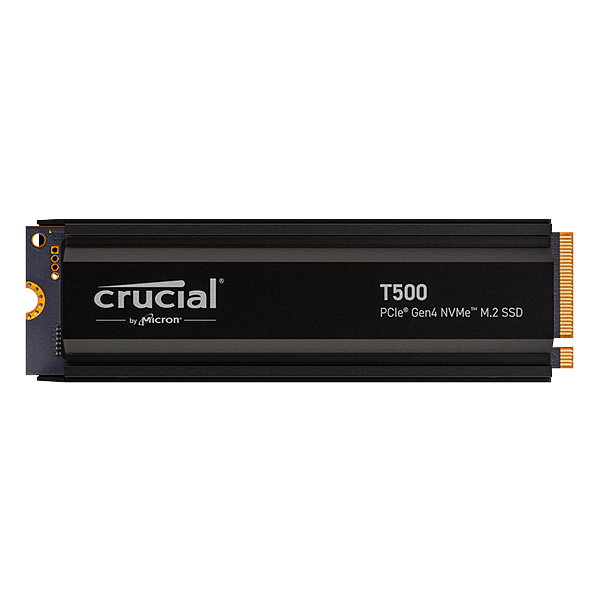 Crucial T500 1TB  SSD M2 NVMe Gen4 Con disipador térmico