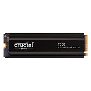 Crucial T500 2TB  SSD M2 NVMe Gen4 Con disipador térmico