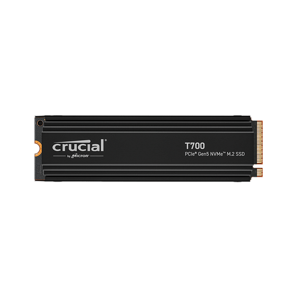 Crucial T700 1TB SSD M2 NVMe PCIe 50 con Disipador Térmico