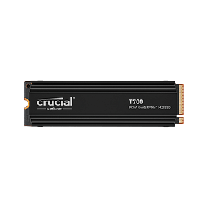 Crucial T700 1TB SSD M2 NVMe PCIe 50 con Disipador Térmico