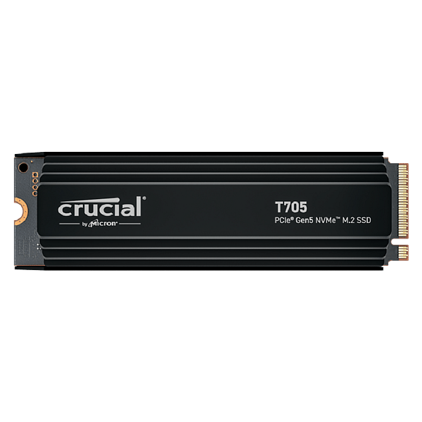 Crucial T705 1TB  SSD M2 PCIe 50 NVMe Con Disipador