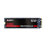 Emtec X250 512GB M2 2280 SATA3  Disco Duro SSD Emtec X250 512GB M2 2280 SATA3  Disco Duro SSD