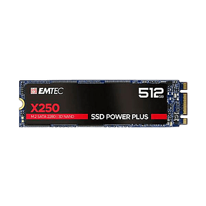 Emtec X250 512GB M2 2280 SATA3  Disco Duro SSD