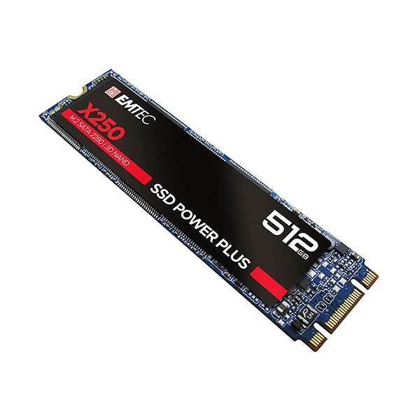 Emtec X250 512GB M2 2280 SATA3  Disco Duro SSD
