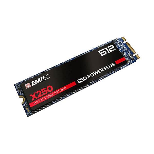 Emtec X250 512GB M2 2280 SATA3  Disco Duro SSD