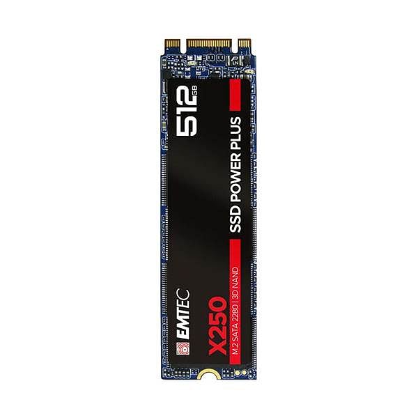 Emtec X250 512GB M2 2280 SATA3  Disco Duro SSD