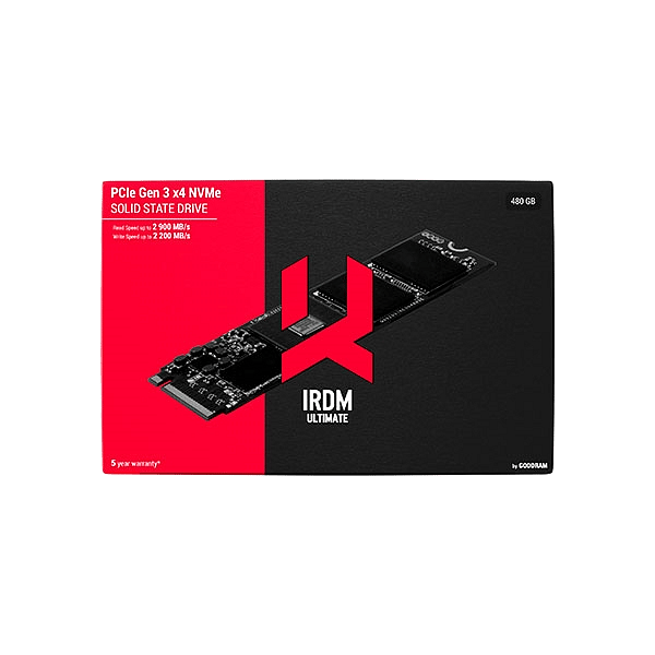 GOODRAM IRDM Ultimate M2 PCIe NVMe 120GB  Adaptador