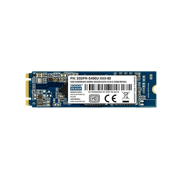 GOODRAM M2 SATA 480GB S400U 2280  Disco Duro Sólido