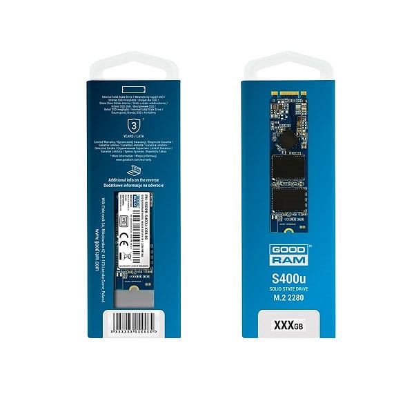 GOODRAM M2 SATA 480GB S400U 2280  Disco Duro Sólido