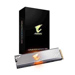 Gigabyte Aorus M2 PCIe NVMe 256GB  Disco Duro SSD