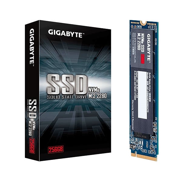 Gigabyte M2 256GB NVMe PCIe 30 x4  SSD