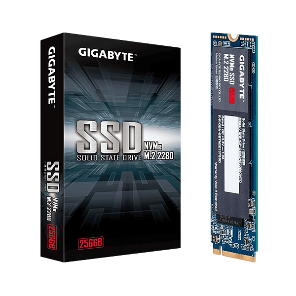Gigabyte M2 256GB NVMe PCIe 30 x4  SSD