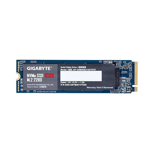 Gigabyte M2 1TB NVMe PCIE X2  Disco Duro SSD