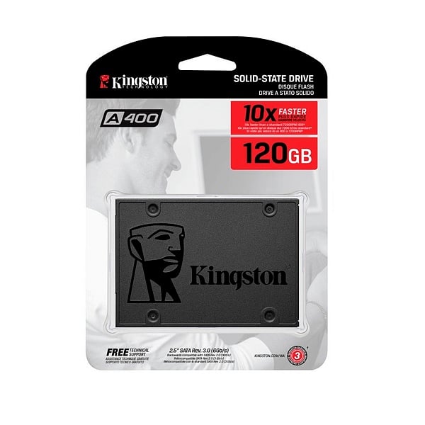 Kingston A400 120GB 25  Disco Duro SSD