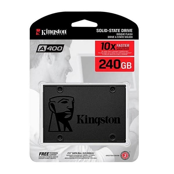 Kingston A400 240GB 25  Disco Duro SSD
