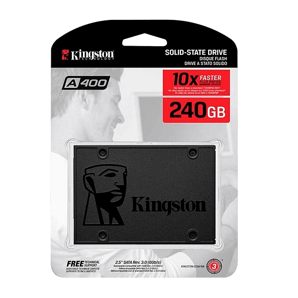 Kingston A400 240GB 25  Disco Duro SSD