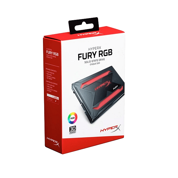 Kingston HyperX Fury RGB 960GB  Disco Duro SSD