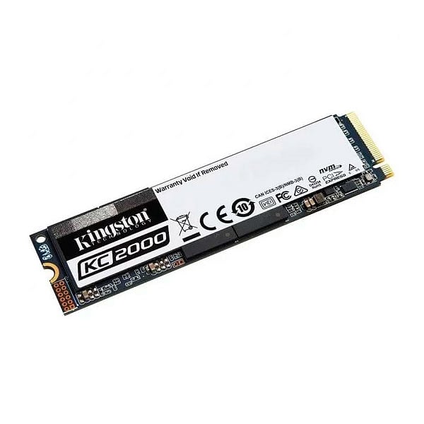 Kingston KC2000 500GB M2 NVMe PCIe  Disco Duro SSD