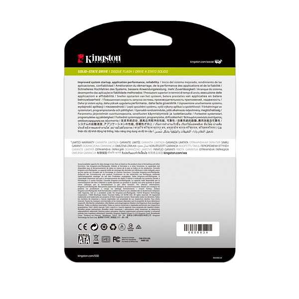 Kingston DC500 MixedUse 480GB 25  Disco Duro SSD