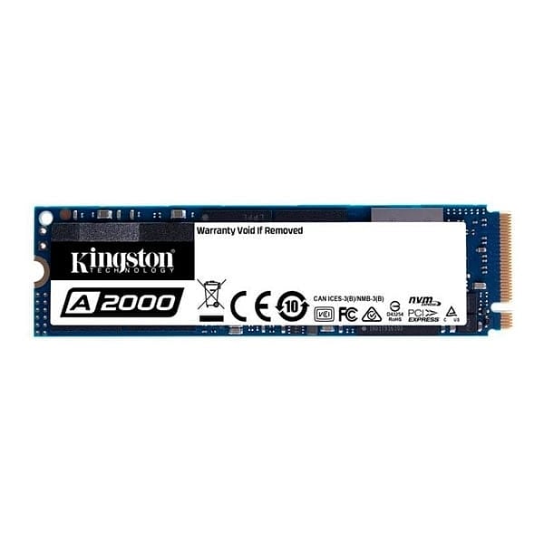 Kingston A2000 M2 2280 NVMe PCIe 500GB  Disco Duro SSD