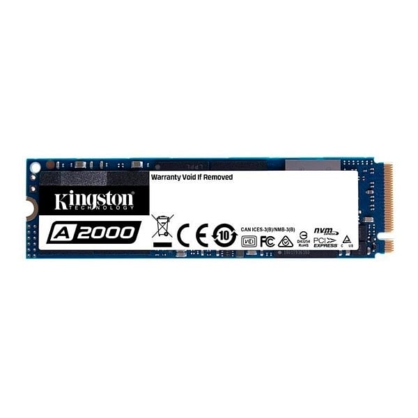 Kingston A2000 M2 2280 NVMe PCIe 1TB  Disco Duro SSD