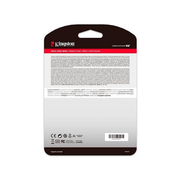 Kingston A2000 M2 2280 NVMe PCIe 1TB  Disco Duro SSD