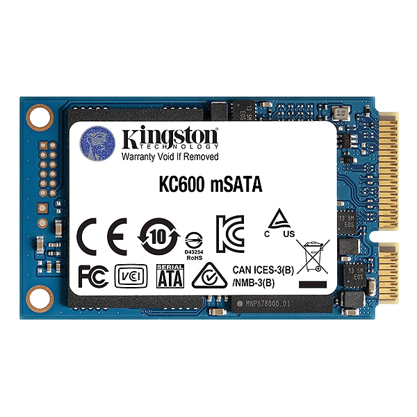 Kingston KC600 512GB mSATA  Disco Duro SSD
