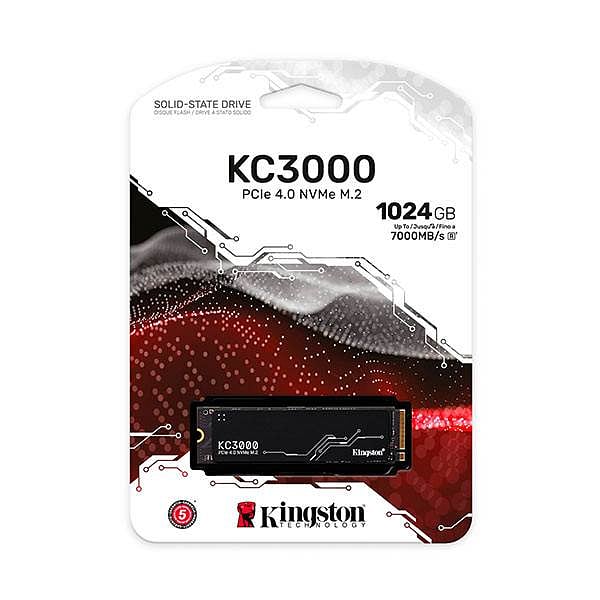 Kingston KC3000 M2 NVMe PCIe 40 1TB  Disco Duro SSD