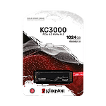 Kingston KC3000 M2 NVMe PCIe 40 1TB  Disco Duro SSD