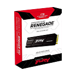 Kingston Fury Renegade PCIe 40 NVMe M2 1TB con dispador  SSD