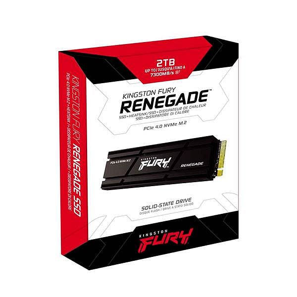 Kingston Fury Renegade PCIe 40 NVMe M2 2TB con disipador  SSD