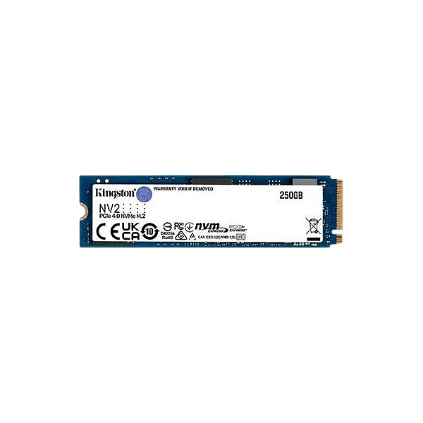 Kingston NV2 250GB M2  SSD PCIe 40 NVMe