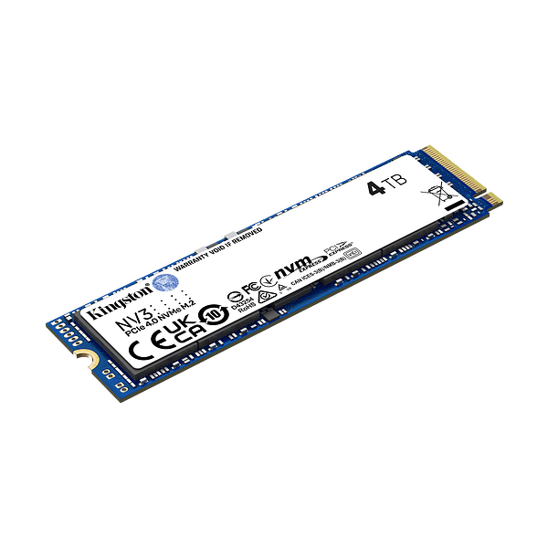 Kingston NV3 4TB  SSD M2 PCIe 40 NVMe