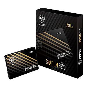 SSD MSI SPATIUM S270 SATA 25 240GB